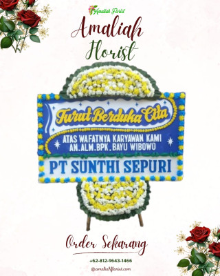 Papan Bunga Duka di Dayeuhluhur